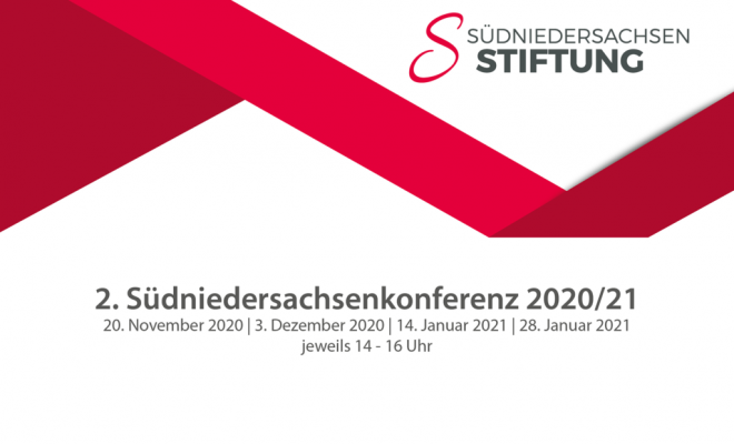 Südniedersachsenkonferenz als vierteilige Online-Veranstaltungsreihe