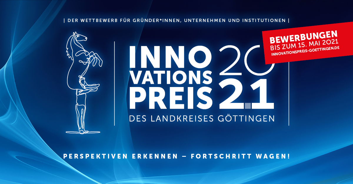 Innovationspreis 2021 gestartet