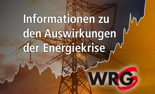 Informationen zu den Auswirkungen der Energiekrise